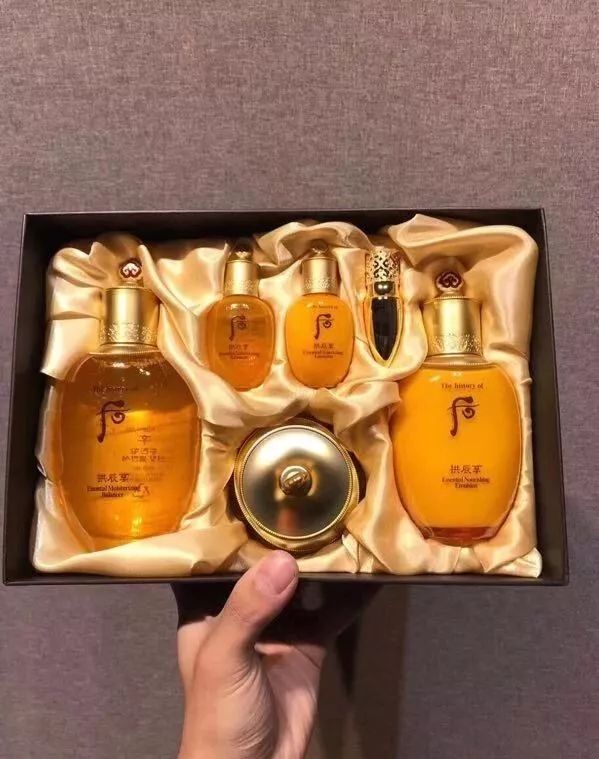 whoo后拱辰享美白套装,whoo后津率享专柜正品保湿棒