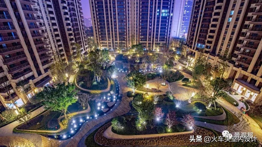 最美小区景观户外阳台效果图,有特色的小区和城市景观设计图片