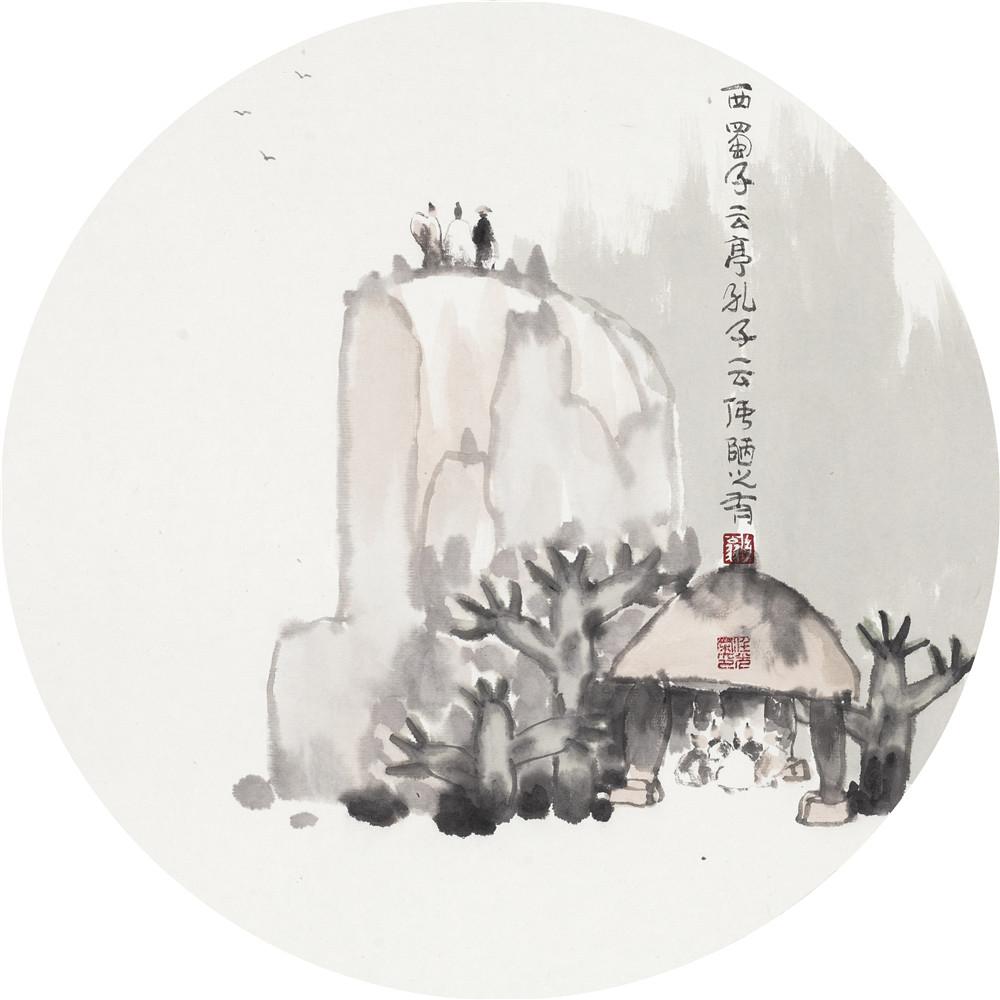 任光荣山水画精品欣赏,成都画家任光荣