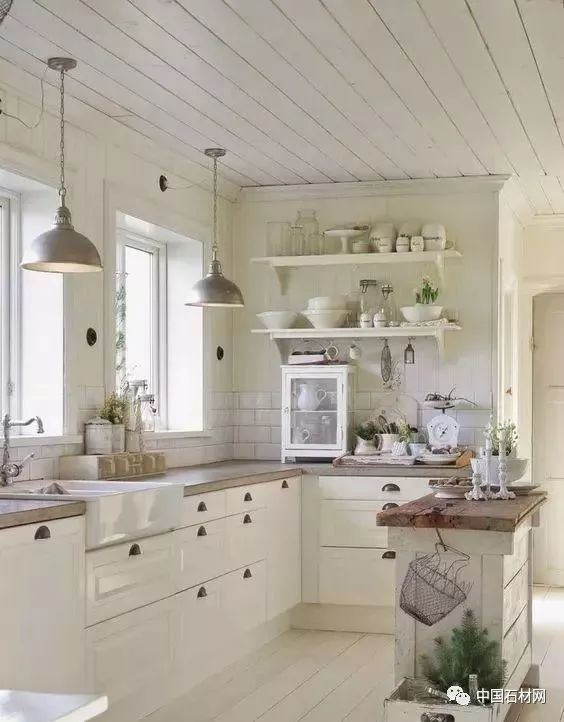 厨房多色台面,最流行的厨房大理石台面