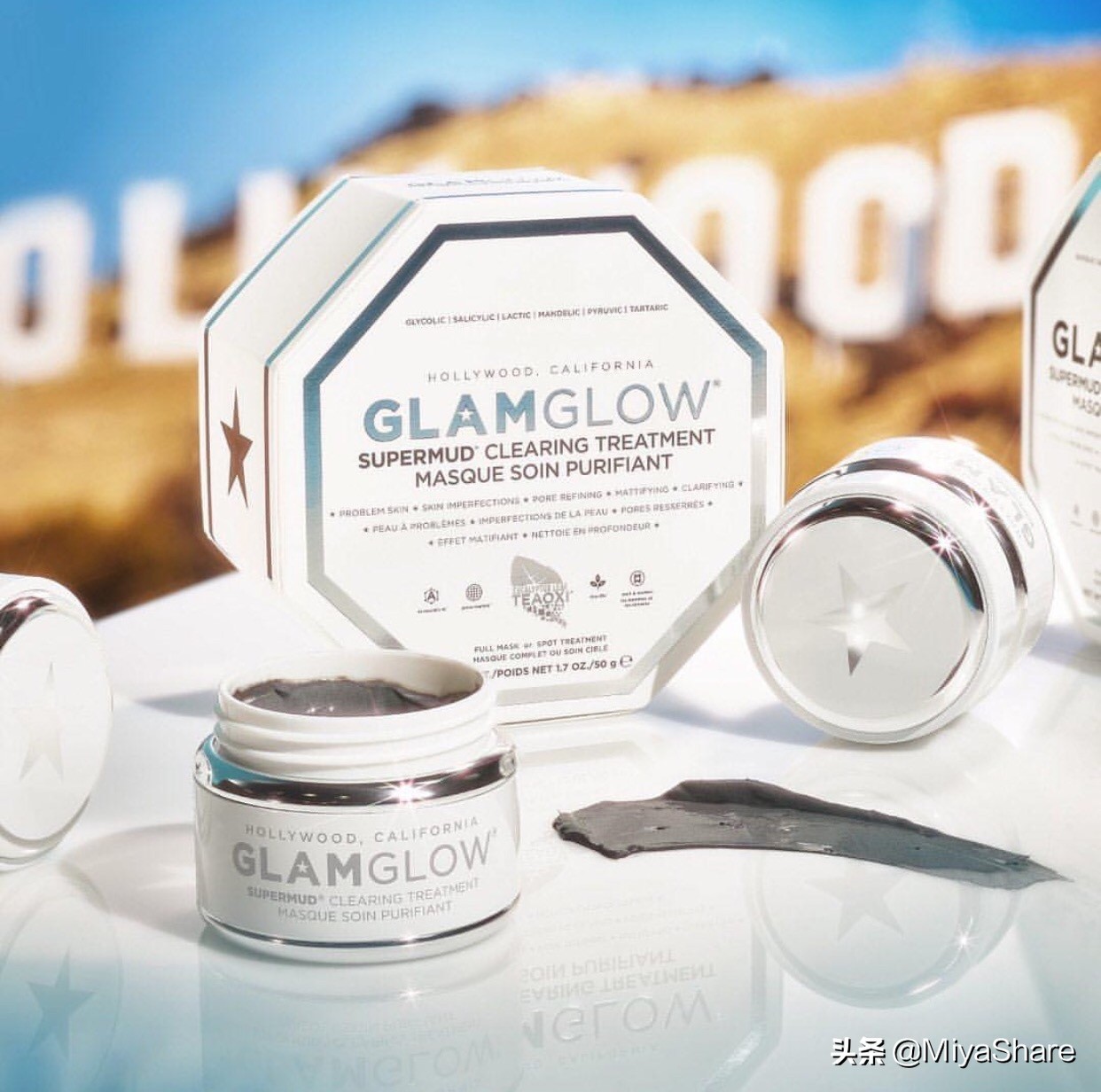 glamglow白罐发光面膜,glamglow面膜使用方法