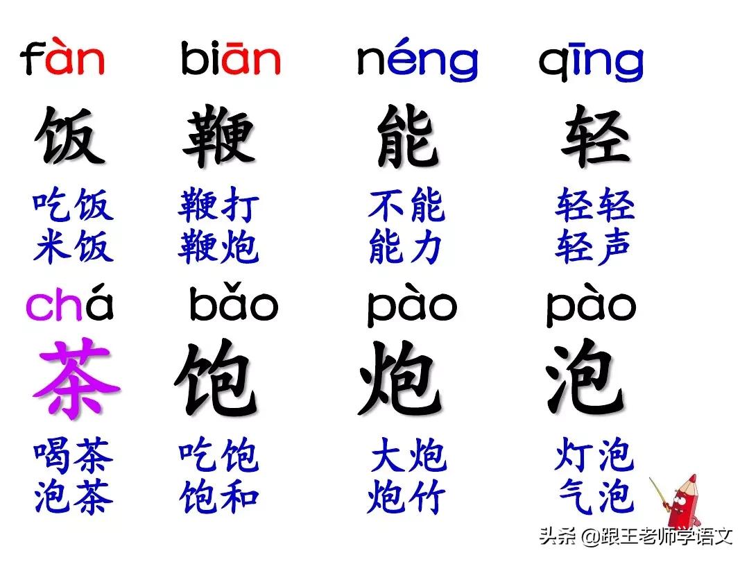 部编版语文一年级上册语文园地五,一年级下册语文语文园地五的讲解