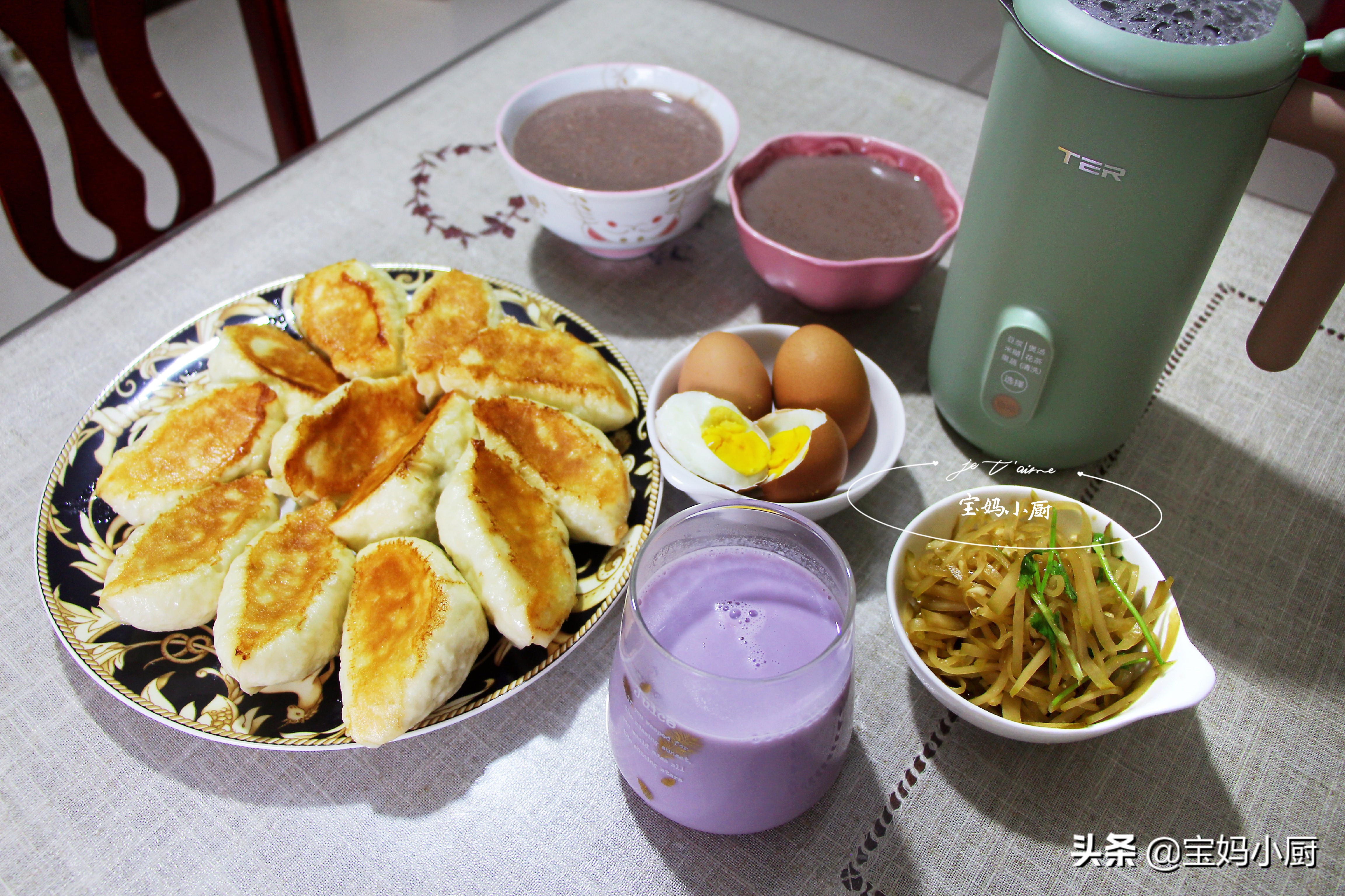 勤快宝妈天天晒早餐，一周换着花样吃，餐餐家人满意，网友：厉害
