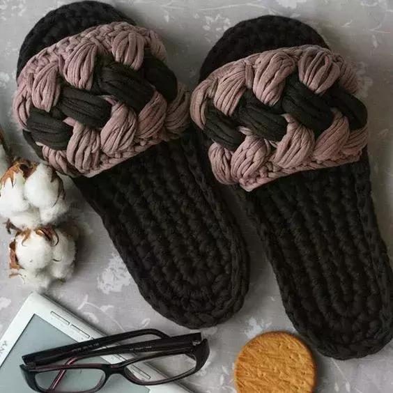 钩织婴儿凉鞋的钩法,100种夏凉鞋的钩织教程