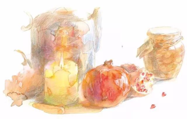 彩铅画云堇教程,三色堇彩铅画图片