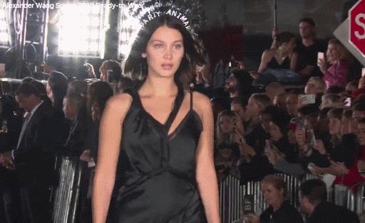 超模走秀气场炸裂卡点,超模穿衣秀