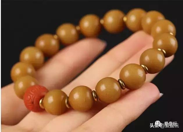 盘玩包浆后变黑的文玩,包浆手串盘玩11毫米