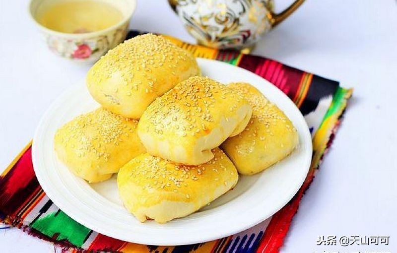 香酥金丝火烧怎么做,带颜色油酥火烧的正宗做法