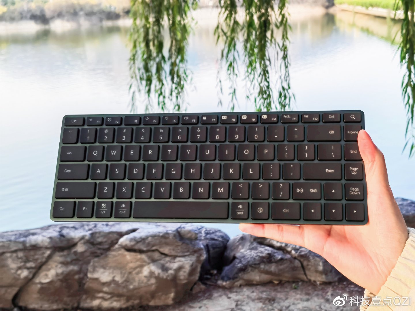 华为键盘鼠标测评,华为高键程智能键盘带数字