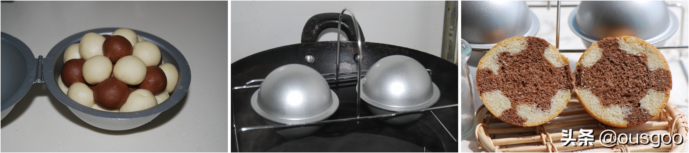 足球的蛋糕,可爱足球面包