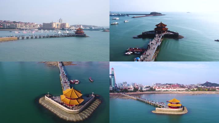 青岛旅游素材视频,青岛景点视频拍摄素材