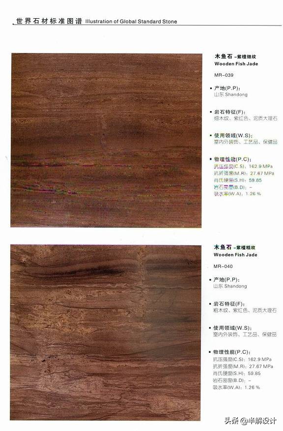 设计师都喜欢的石材分类大全-另有重磅赠送哦