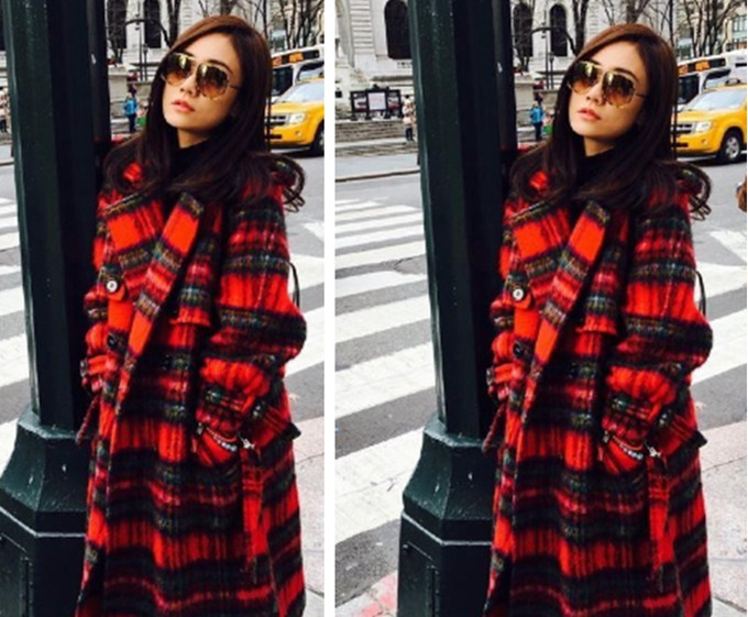 江疏影穿大衣搭配,杨幂春晚穿什么衣服好看