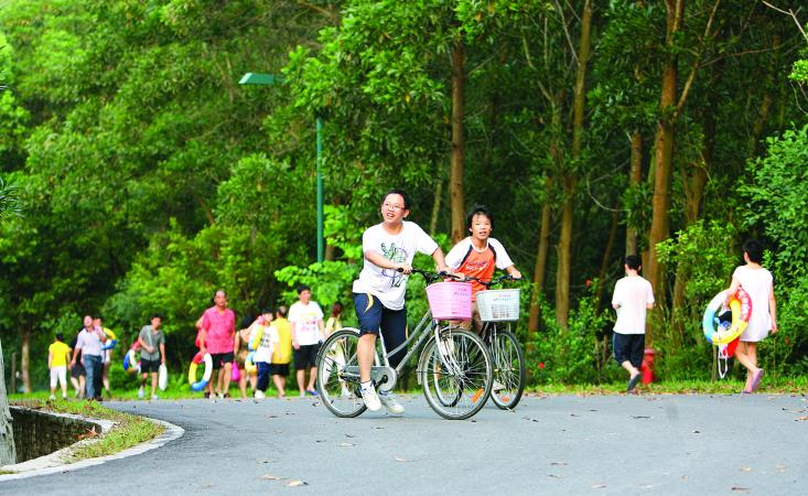 惠州金山湖绿道,惠州观洞水库绿道最新进展