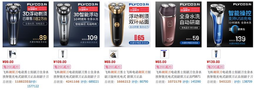 飞科走不出低端,飞科和飞利浦低端哪个好些