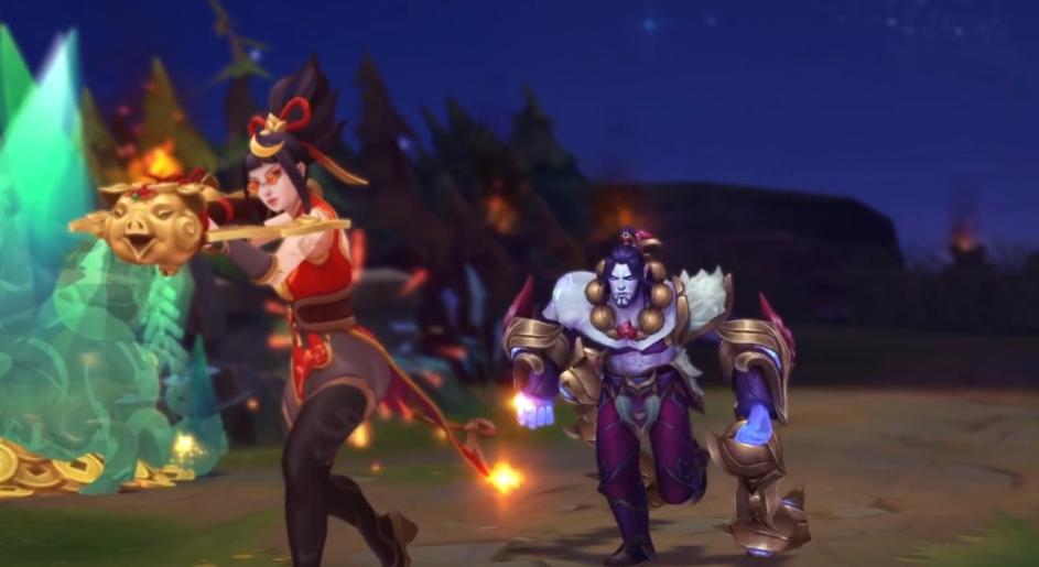 lol英雄联盟限免皮肤有哪些,lol英雄联盟五一活动30天体验皮肤