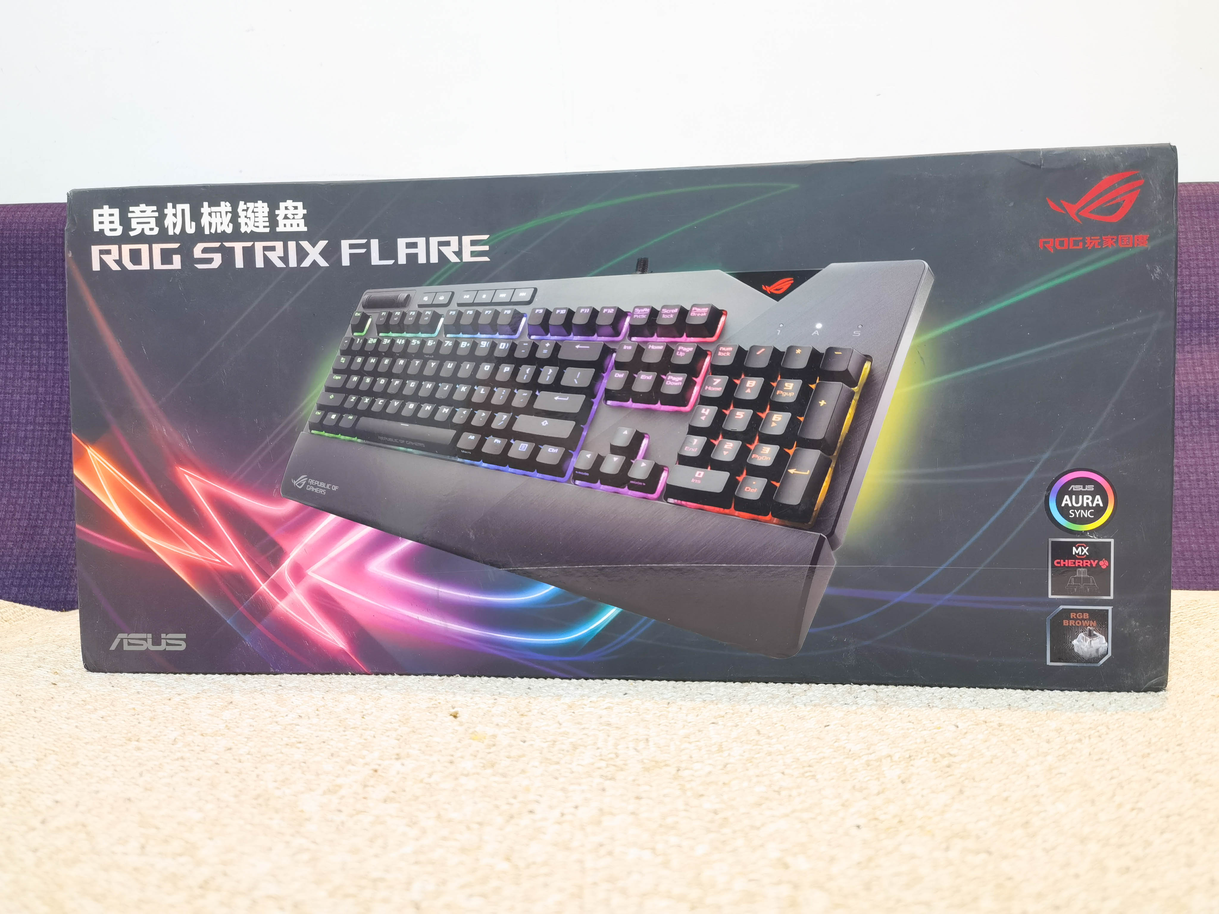 为信仰充值，华硕ROGSTRIXFLARE机械键盘使用体验