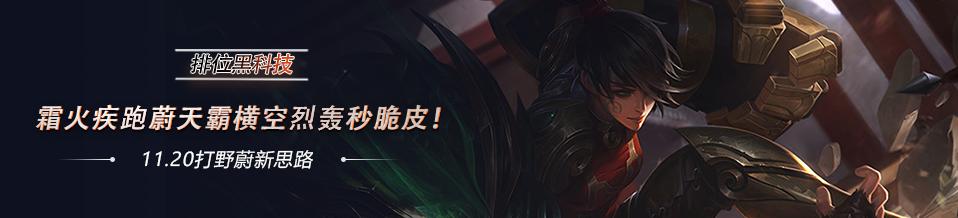 打野蔚精彩连招,排位黑科技打野