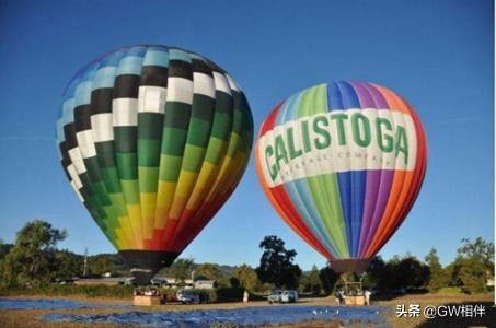 现实热气球,唯美梦幻热气球