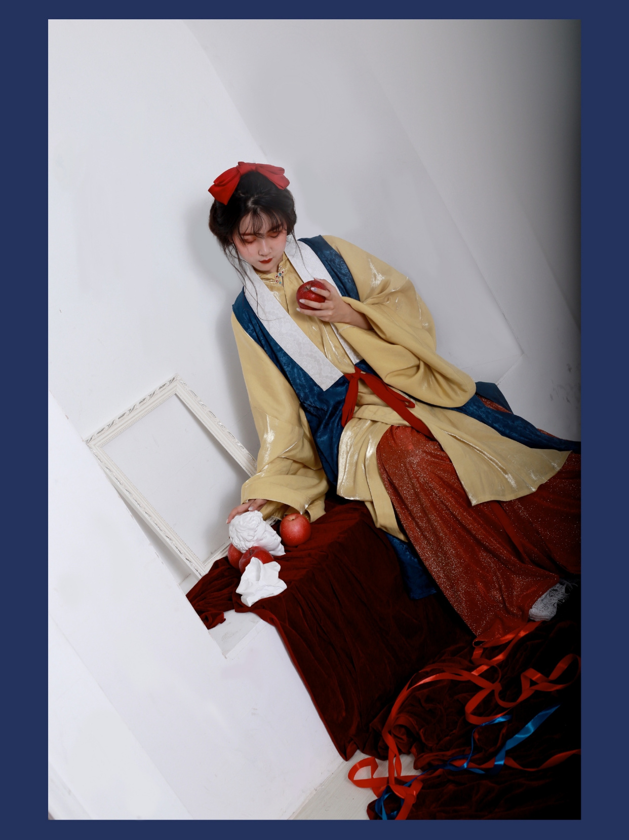 黑暗风格的汉服,暗黑汉服