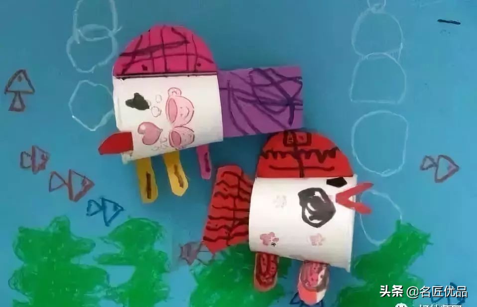 用两个纸杯手工制作纸杯娃娃,纸杯手工制作大全幼儿园手工