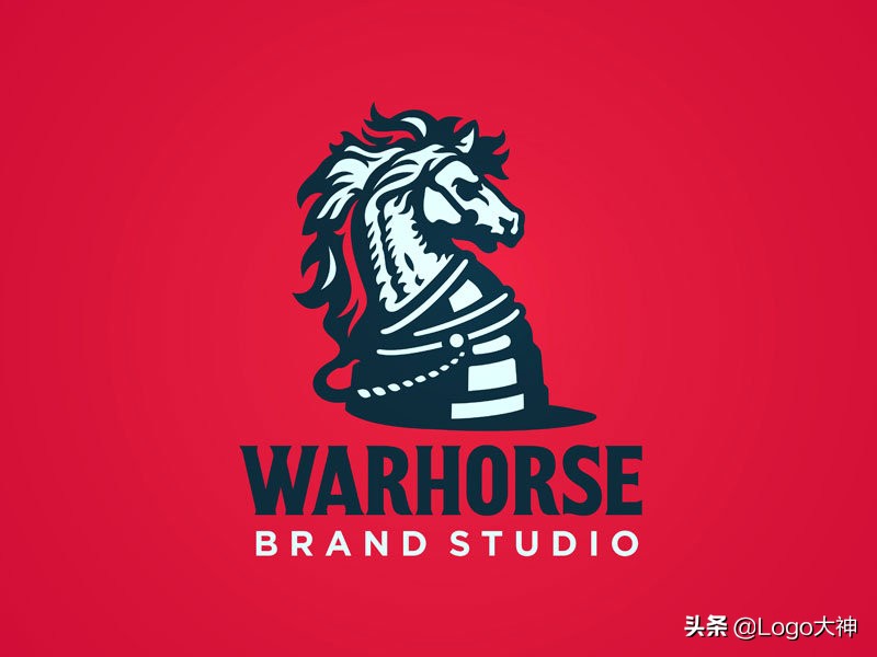 马标志设计,以马为元素设计标志