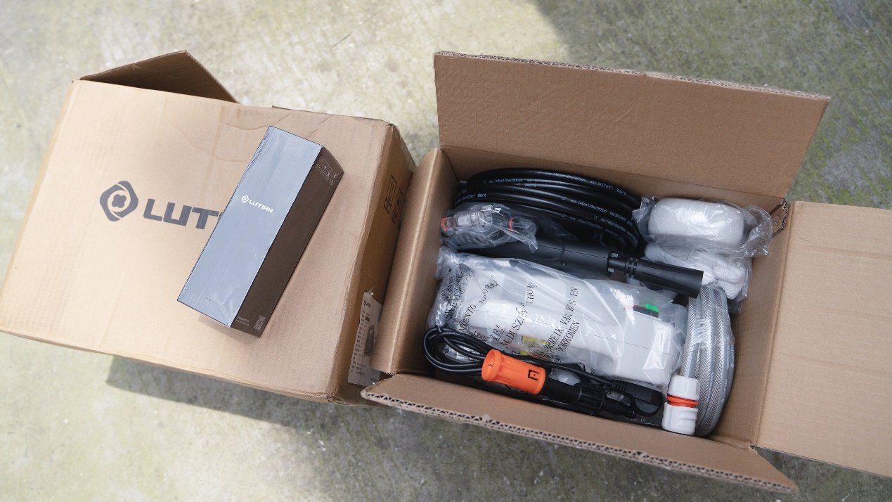 绿田高压洗车机使用教程,绿田lutian1700w洗车机评测