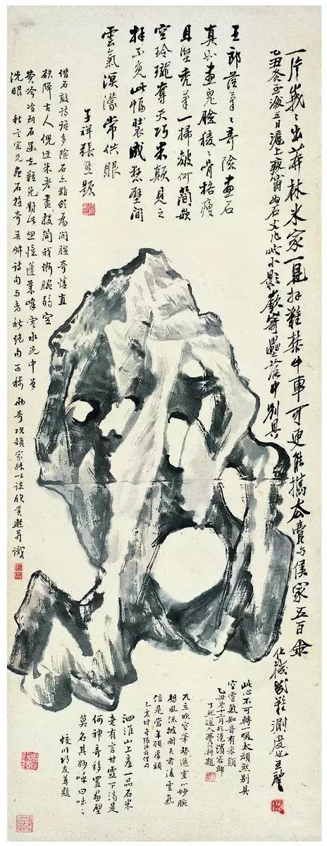 潘天寿100幅花鸟画欣赏,潘天寿花鸟画简史