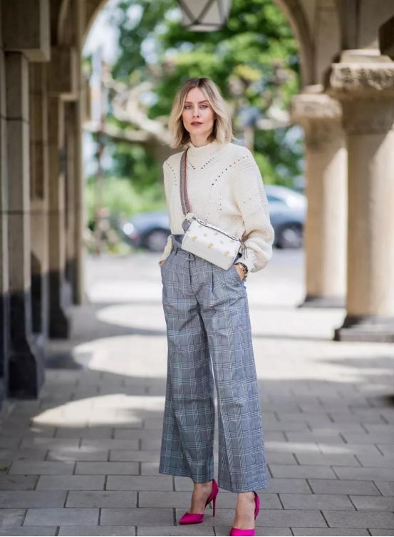 穿了这么多年裤子，一年四季都喜欢“阔腿裤”，立志穿出花来