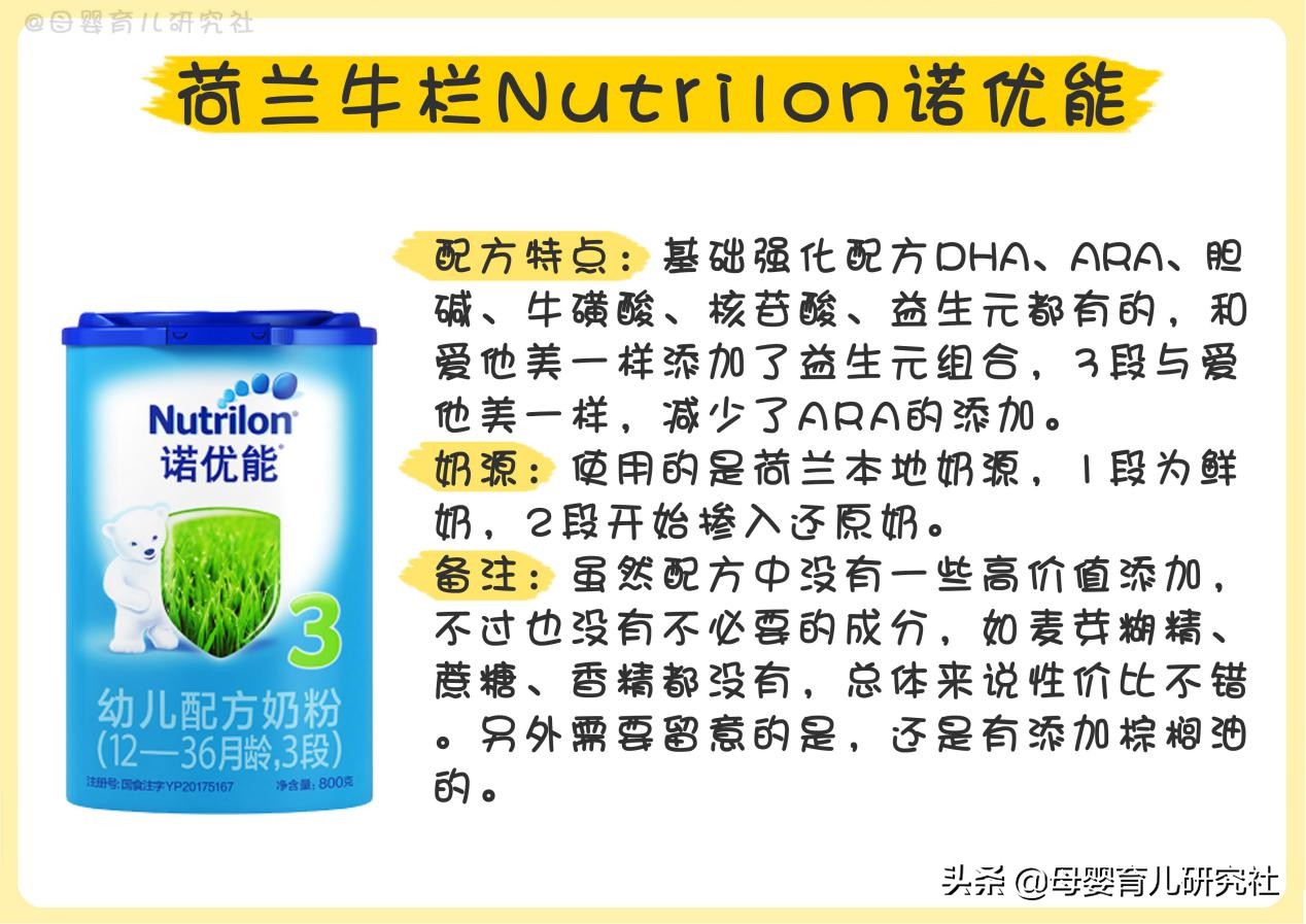 15种大牌奶粉,国行版奶粉排行榜