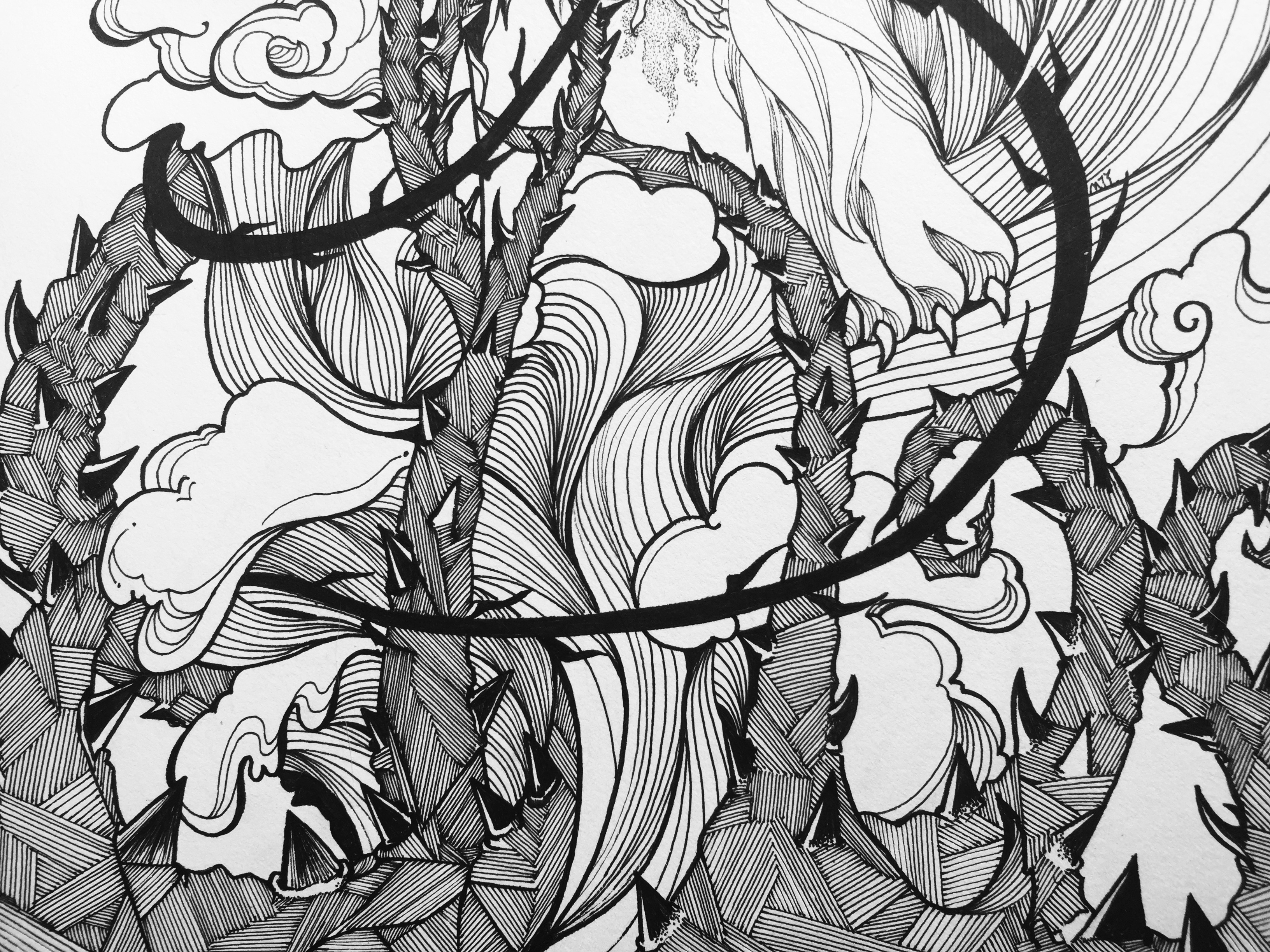 线描绘画教程入门零基础,线描画自学教程哪种好