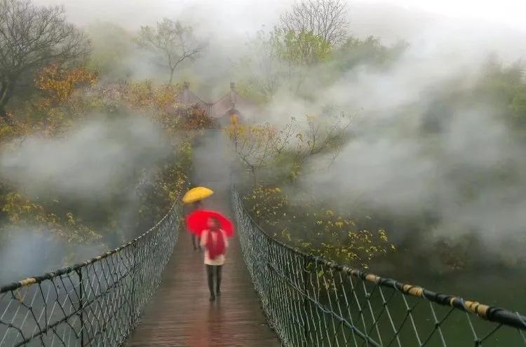 盱眙铁山寺：飘渺林雾入画境