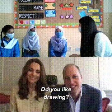 威廉凯特穿礼服,威廉夫妇庆访巴西