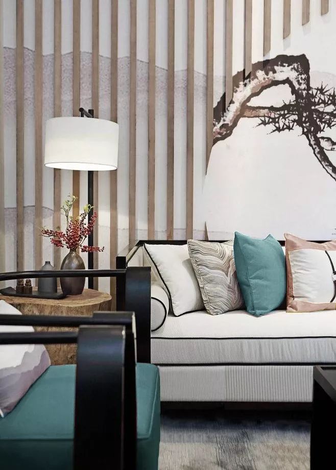 凯悦家居布艺效果图,凯悦新中式窗帘效果图