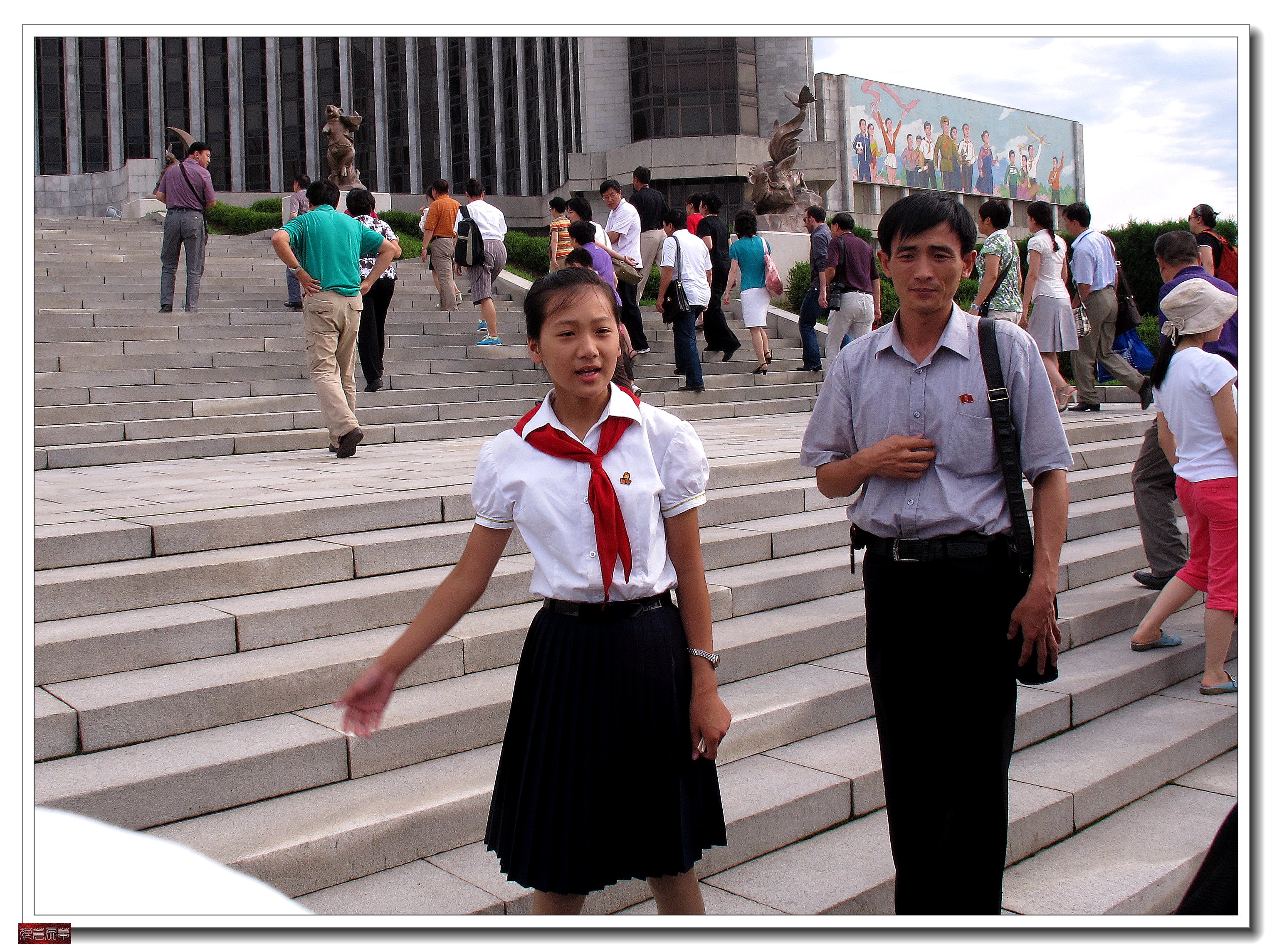 走进神秘国度纪录片,十年前朝鲜万景台少年宫视频