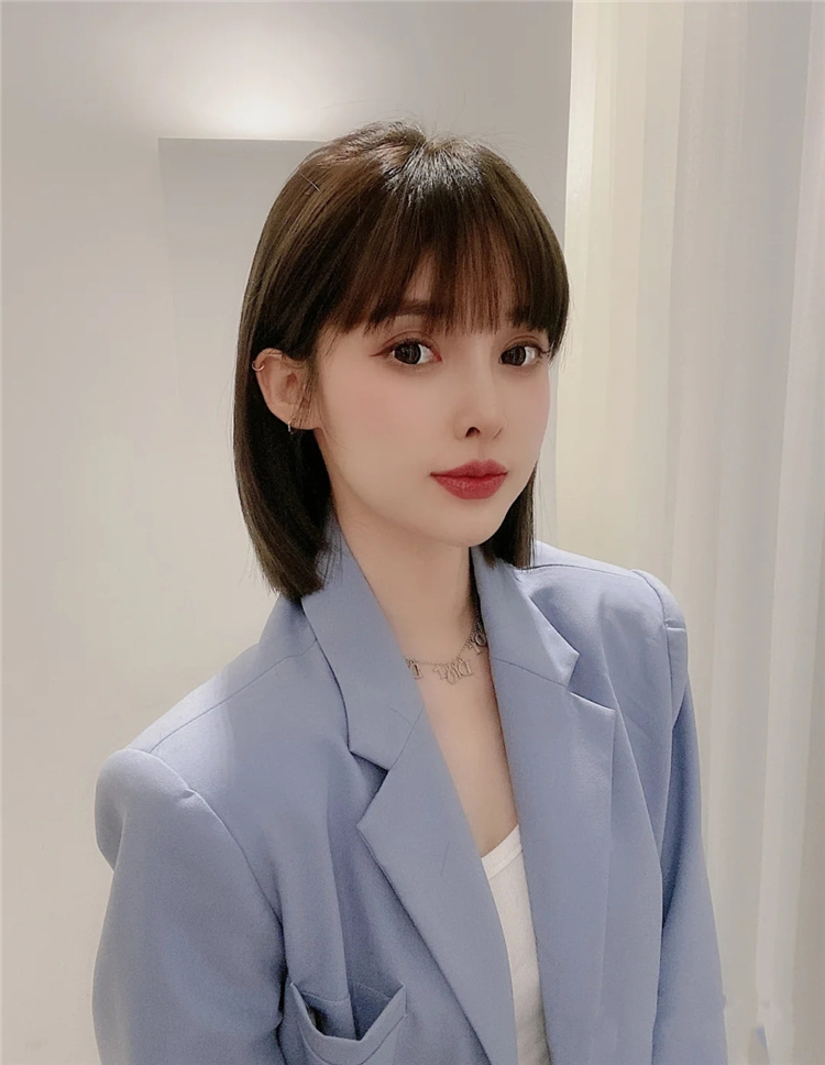 脸显大的女生发型,脸大女生日常发型