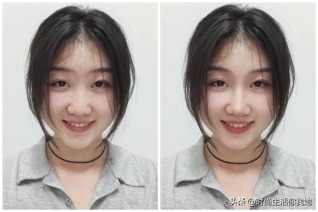 适合圆脸微胖的女生,微胖型女生显老