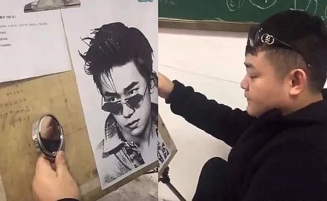 美术生模特绘画,美术生自画像创意