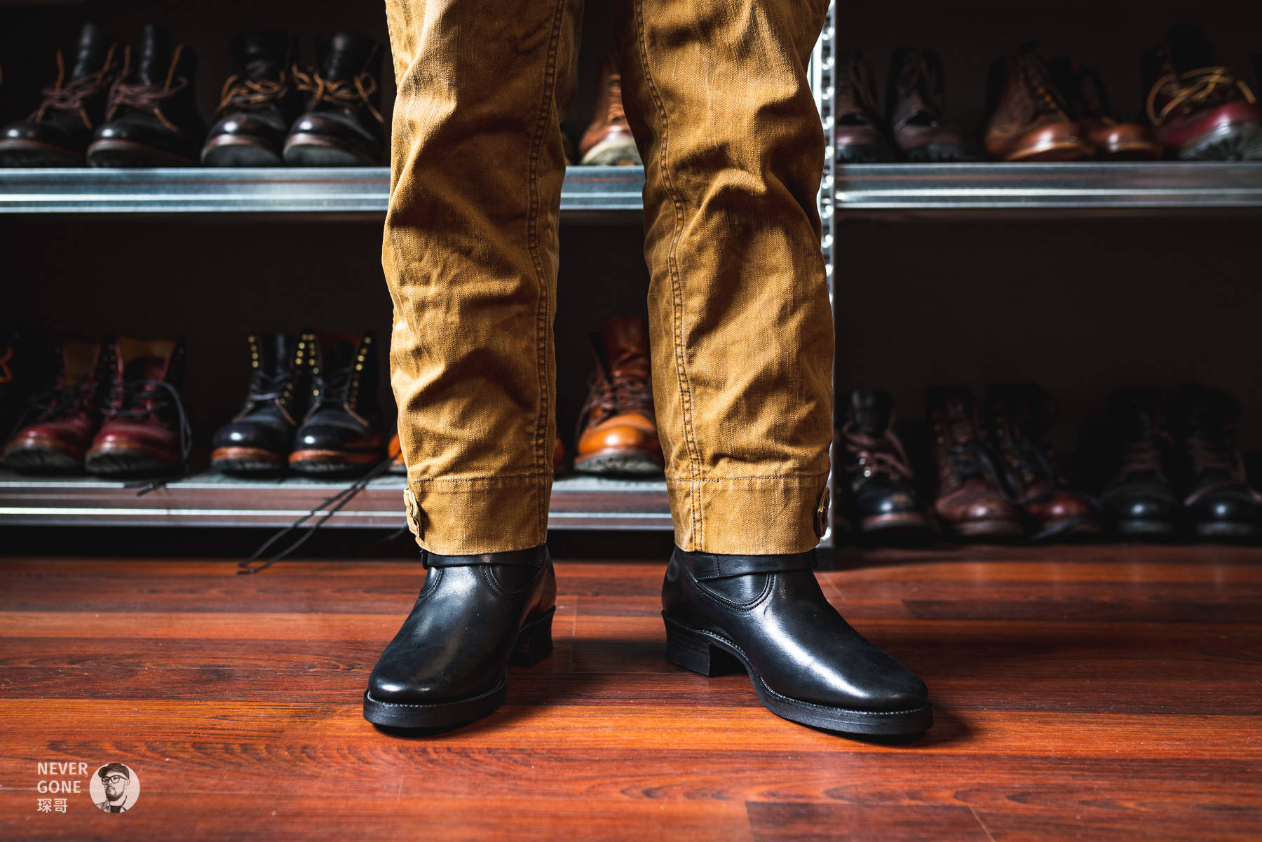 Guidi马皮力量加持，穿脱超快的工程师靴：Attractions603