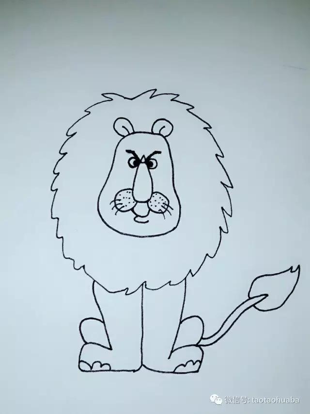 可爱的大狮子,美丽的大狮子