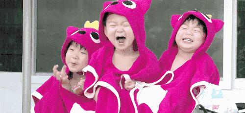 宋家三胞胎大韩像爸爸,宋家三胞胎大韩近视