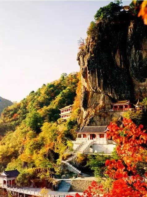 停车坐爱枫林晚霜叶红于二月花,西安秋季开车看红叶最好去处