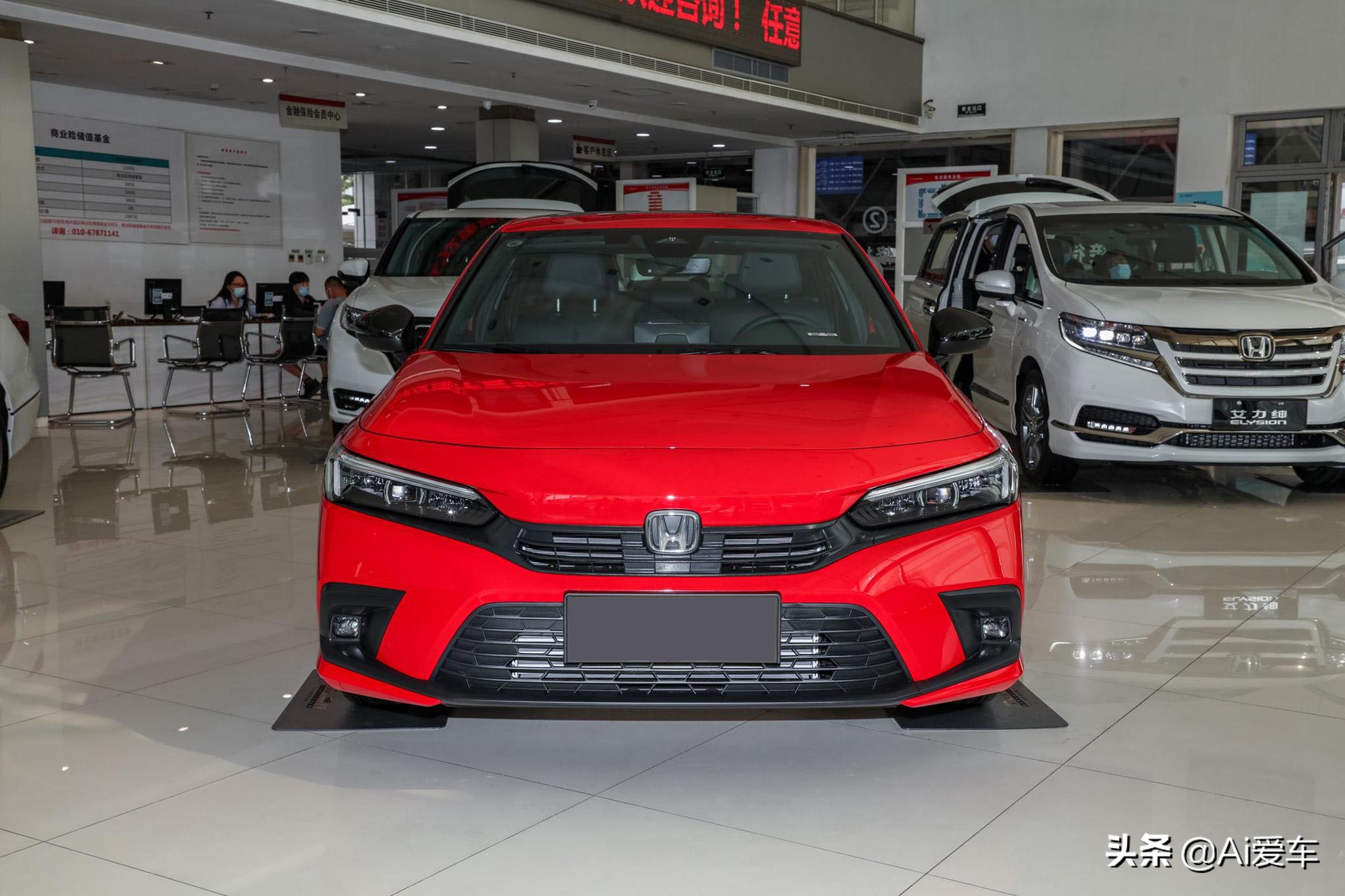 紧凑级运动轿车的标杆是本田思域,性能与颜值兼具本田思域闪亮登场