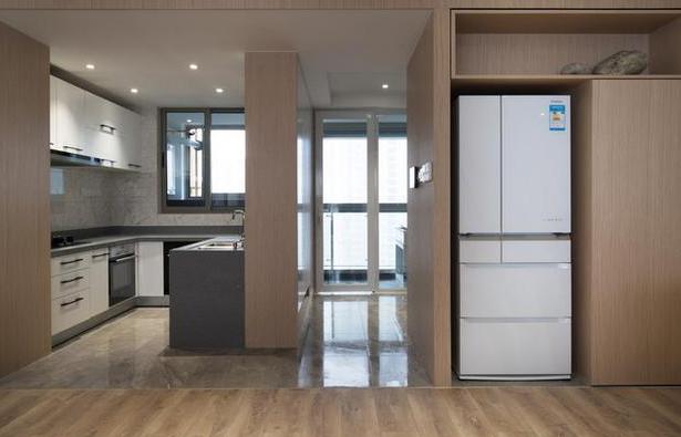 封闭厨房不装门怎么好看,厨房不安装门如何隔离