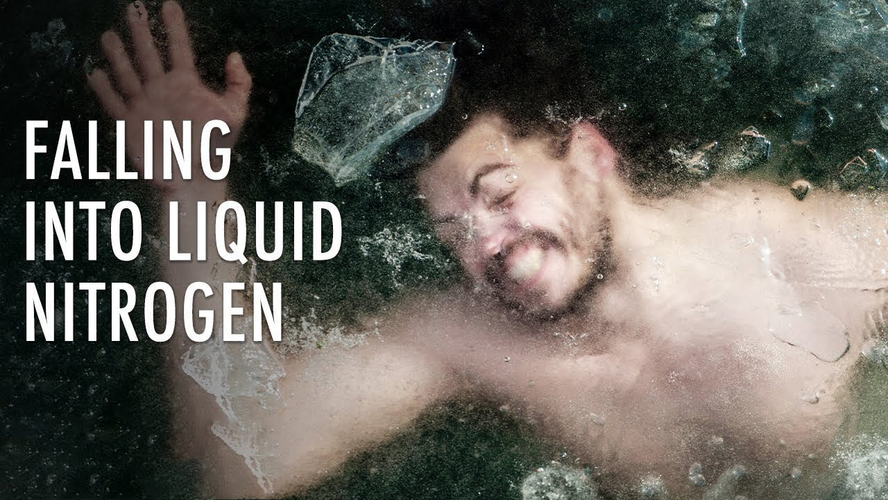 把零下196度的液氮倒进泳池会怎样,零下196度液氮会发生什么