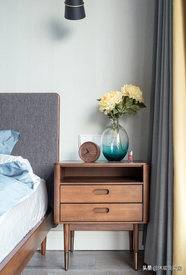 当北欧风格遇上新中式,北欧混搭美式小户型装修