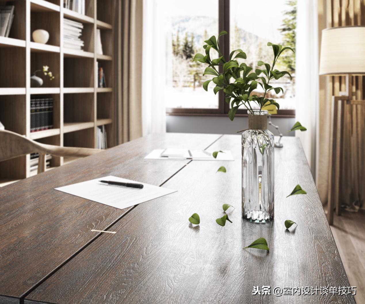 家装实景图创作灵感分析,写实客厅效果图