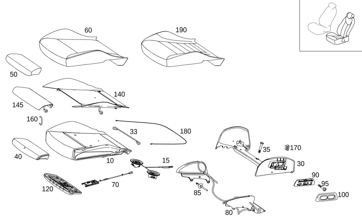 奔驰c级座椅侧面皮子裂口,奔驰glc座椅皮开裂