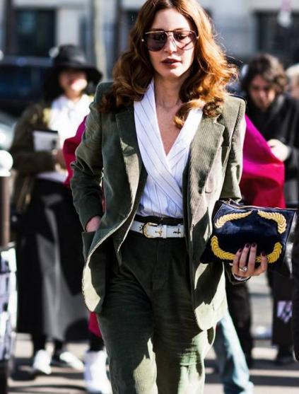 灯芯绒单品怎么穿,灯芯绒穿着显胖吗