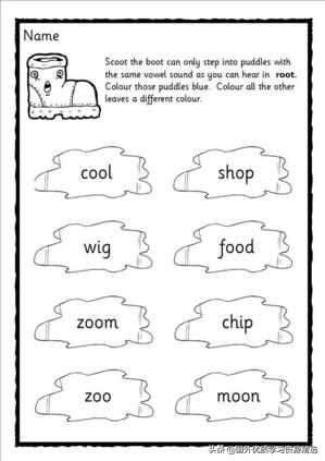 四年级英语下册单词自然拼读,四年级下册自然拼读